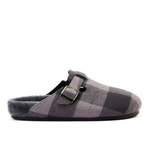 Snuggs Clogs Dark Grey x Light Grey Checkered